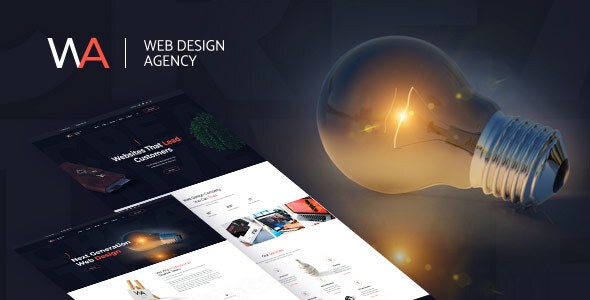 Wagency – 网页设计公司企业网站 WordPress 主题 – v2.3.1