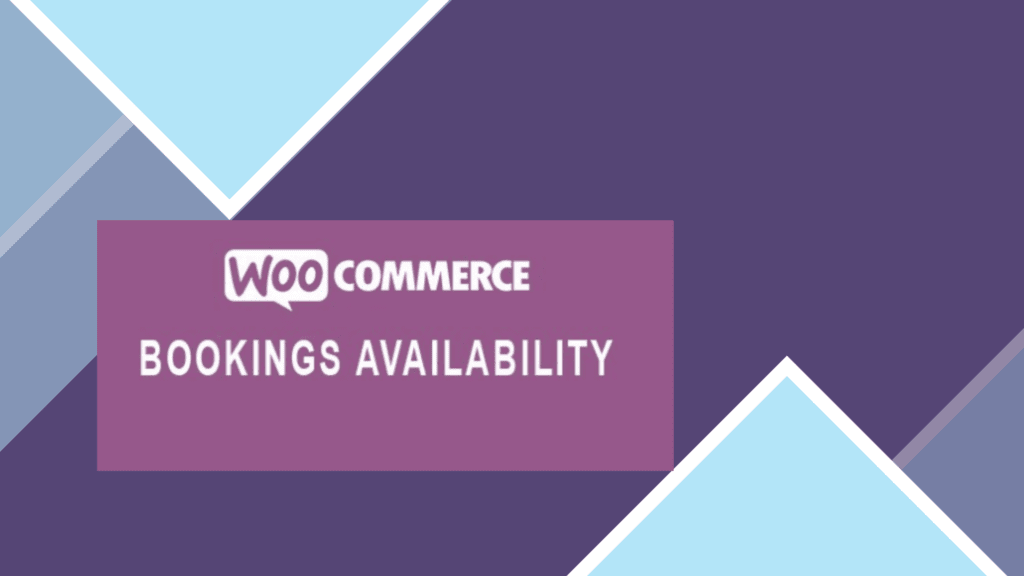 WooCommerce预订可用性